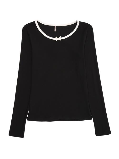 ONLY GIRLS Bluser & t-shirts 'KOGSOFIA'  sort / hvid