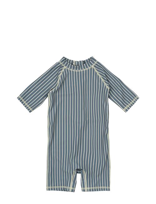Swimjumpsuit Printed Petit Piao Blue