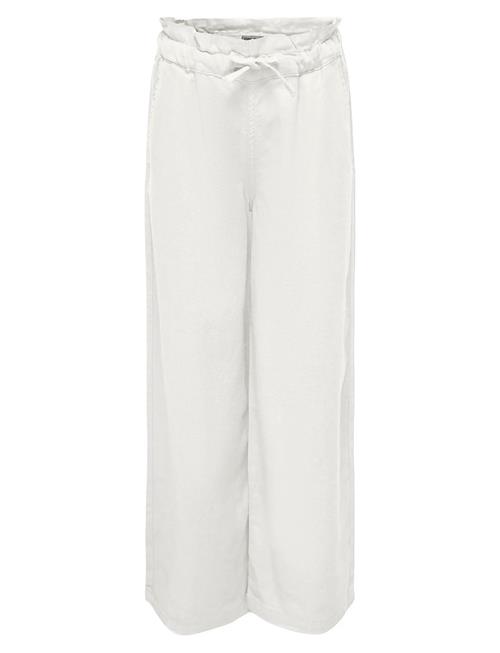 Kogcaro Pb Wide Linen Bl Pant Wvn Kids Only Cream