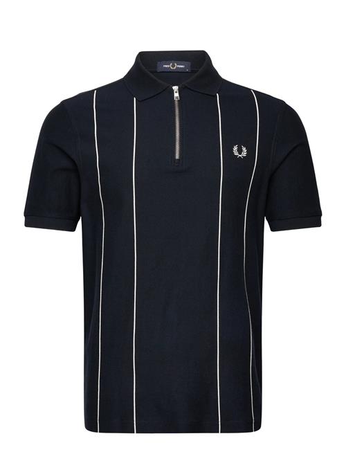 Pinstripe Z/N Polo Shirt Fred Perry Navy