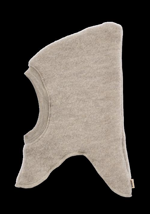 Wheat Eli Balaclava I Uldfleece Khaki Melange  Khaki Melange 44/47 cm  Brun  44/47 cm  mand