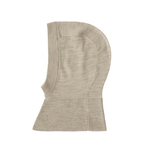 FUB Uld Baby Ekstra Fin Balaclava Oat Melange  Oat Melange-74/80 cm Wool Beige  74/80 cm  unisex