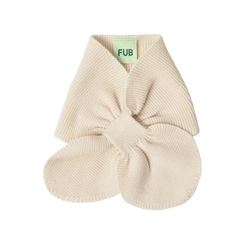 FUB Tørklæde Af Uld Til Slædekørsel Ecru  Ecru-80/90 cm Wool Beige  80/90 cm  unisex