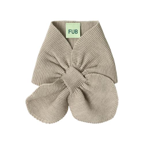 FUB Tørklæde Af Uld Til Slædekørsel Oat Melange  Oat Melange-80/90 cm Wool Beige  80/90 cm  unisex