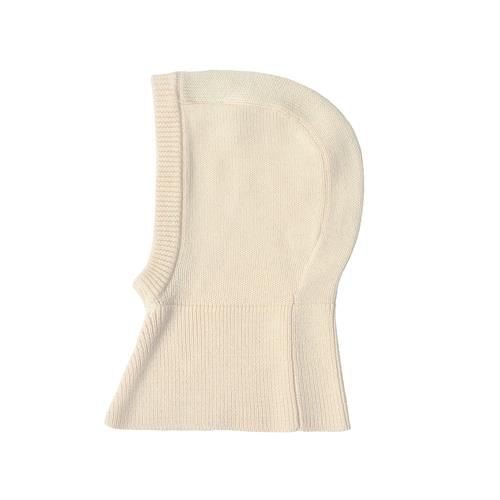 FUB Baby-balaclava I Uld Ecru  Ecru-68/74 cm Wool Beige  68/74 cm  unisex