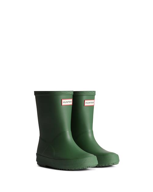 Hunter Kids First Gummistøvler Hunter Green  Black 25 EU  Grøn  25 EU  unisex