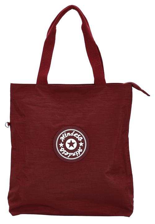Mindesa Shopper  kastaniebrun / hvid