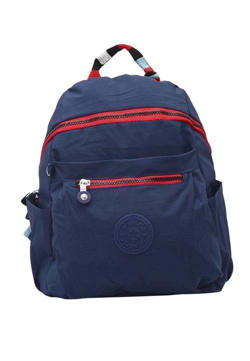 Mindesa Rygsæk  navy / brandrød / sort / hvid