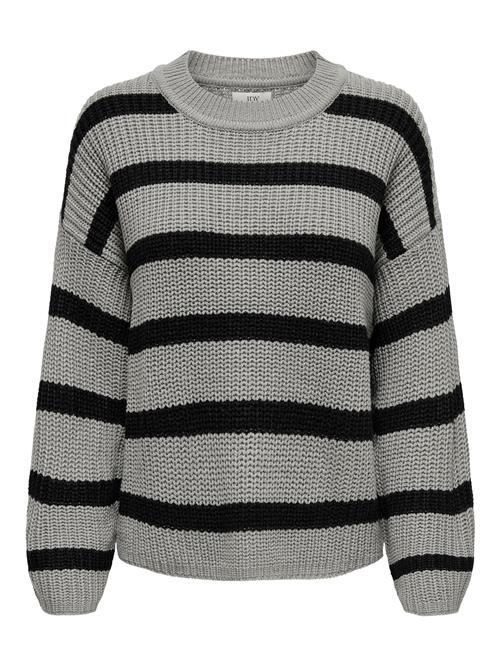 JDY Pullover 'JDYJusty'  grå / sort