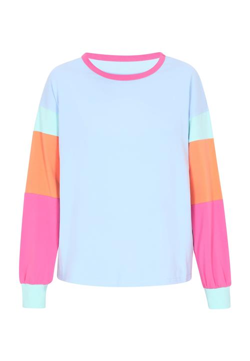 MYMO Shirts  turkis / lyseblå / orange / lys pink