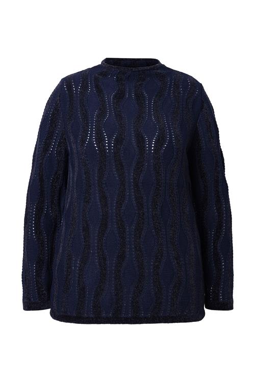 Ulla Popken Pullover  marin / natblå