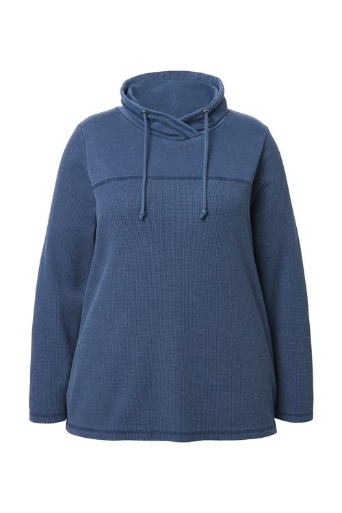 Ulla Popken Sweatshirt  mørkeblå