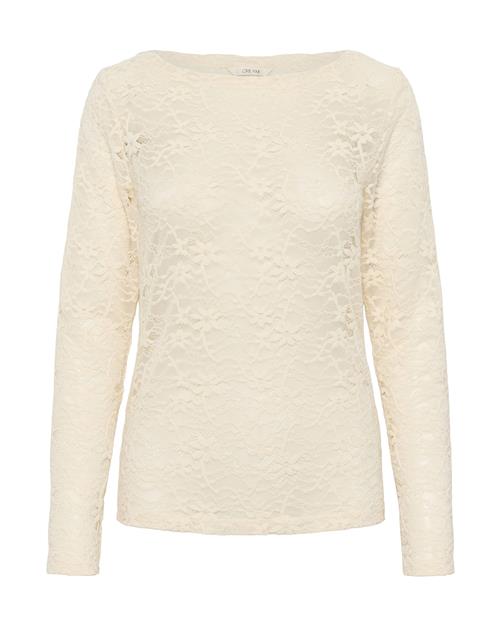 Se Cream Bluse  æggeskal ved About You
