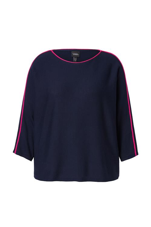 Ulla Popken Pullover  marin / pink