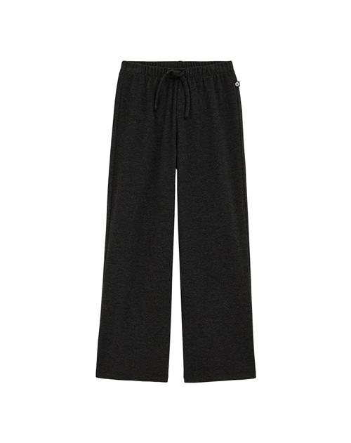 WE Fashion Bukser  mørkegrå / sort