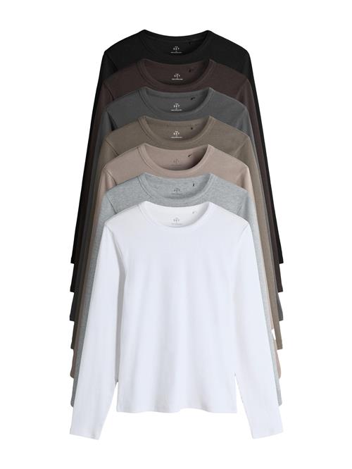 The Set Shirts  beige / mørkebrun / mørkegrå / sort / hvid
