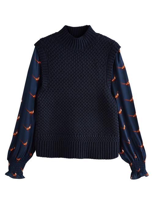 Next Pullover  creme / marin / rustbrun