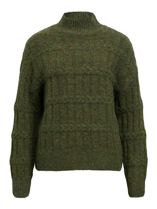 OBJECT Pullover  grøn-meleret