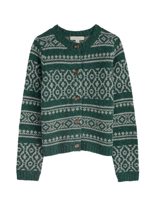 Seasalt Cornwall Cardigan 'Castwork'  grå / grøn