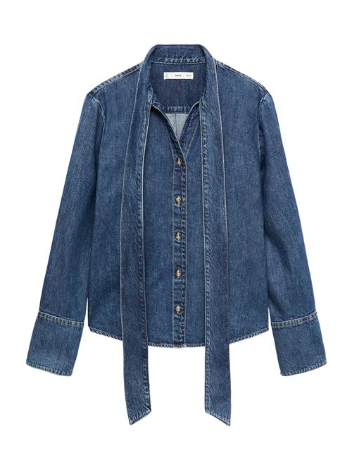 MANGO Bluse 'RUE'  blå