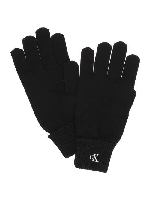 Calvin Klein Fingerhandsker  sort / hvid