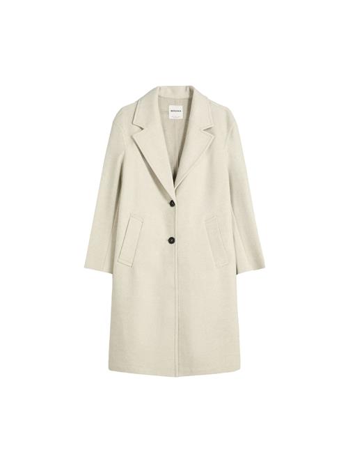 Bershka Overgangsfrakke  creme