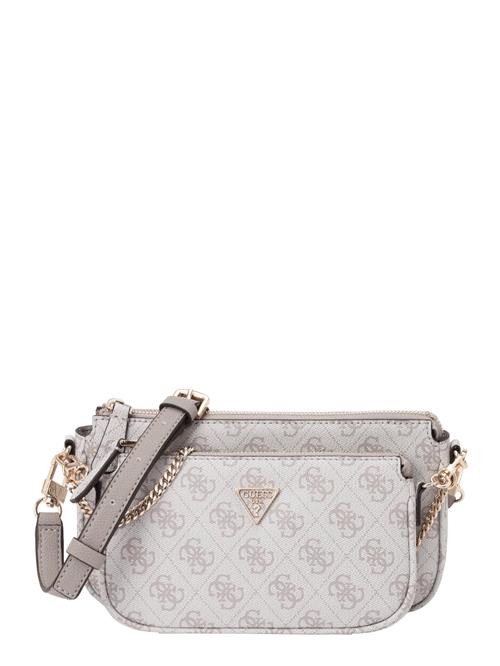 GUESS Skuldertaske 'ANADELA'  beige / guld / hvid