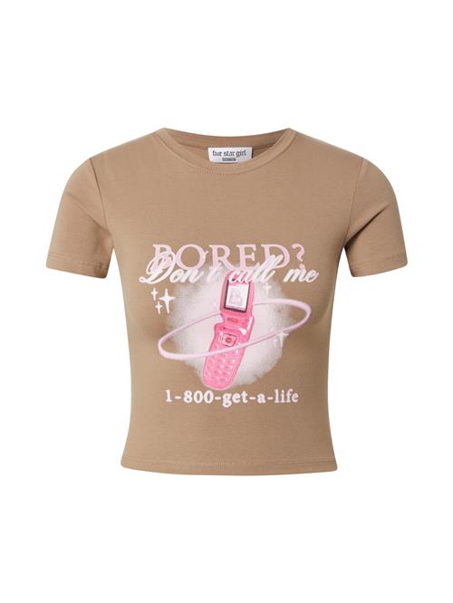 Se FIVE STAR GIRL Shirts  mørkebeige ved About You