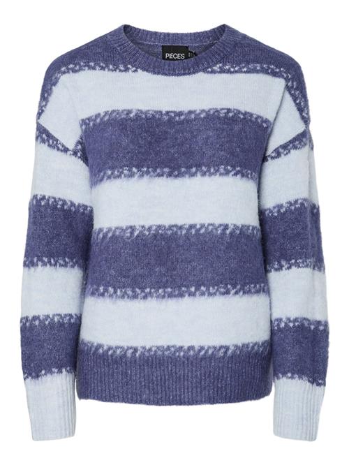 PIECES Pullover 'PCMilla'  marin / lyseblå
