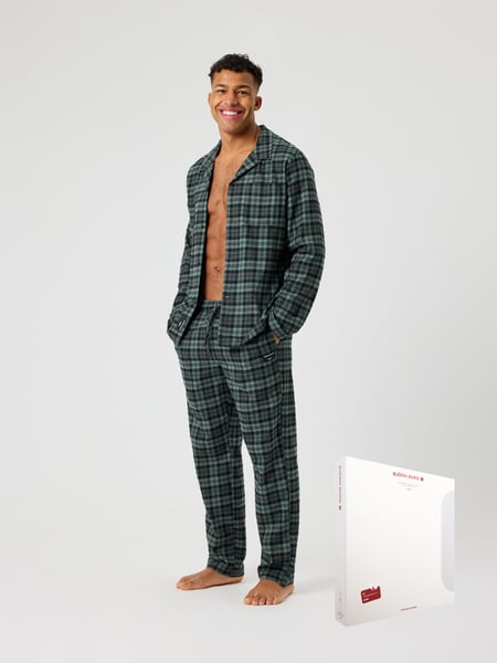 Björn Borg Core Flannel Pyjama Set 2-pack Sort, M