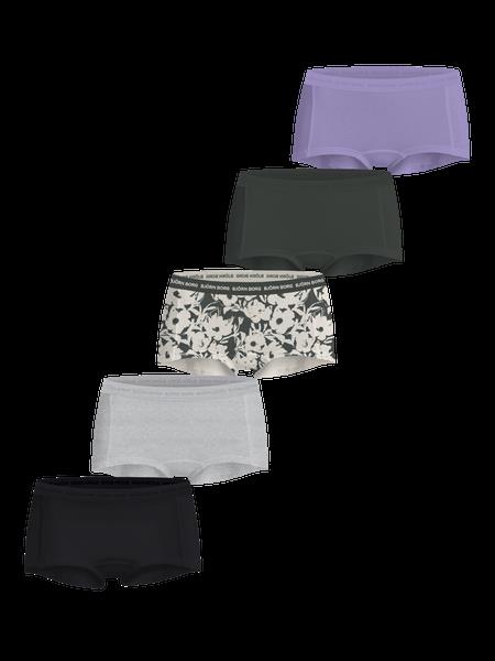 Björn Borg Everyday Cotton Boxers Shorts 5-pack Sort, S