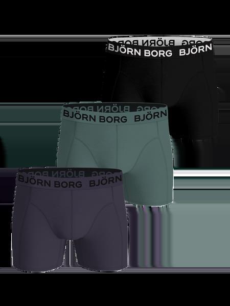Björn Borg Bamboo Cotton Blend Boxers 3-pack Sort, XL