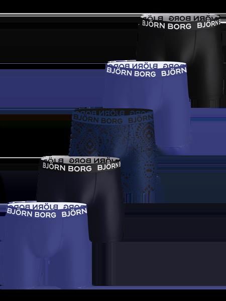 Björn Borg Sports Microfiber Boxers 5-pack Sort, M