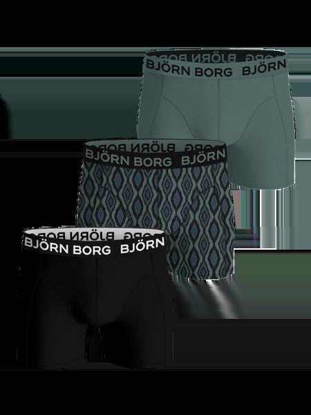 Björn Borg Bamboo Cotton Blend Boxers 3-pack Sort, S