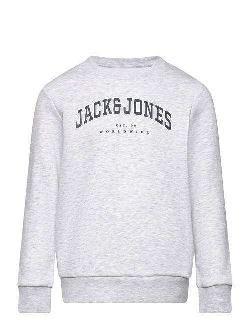 Jack & Jones Jjecaleb Varsity Sweat Crew Nck Noos Jnr Jack & J S Grey