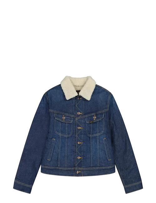 Sherpa Rider Jkt Lee Jeans Blue