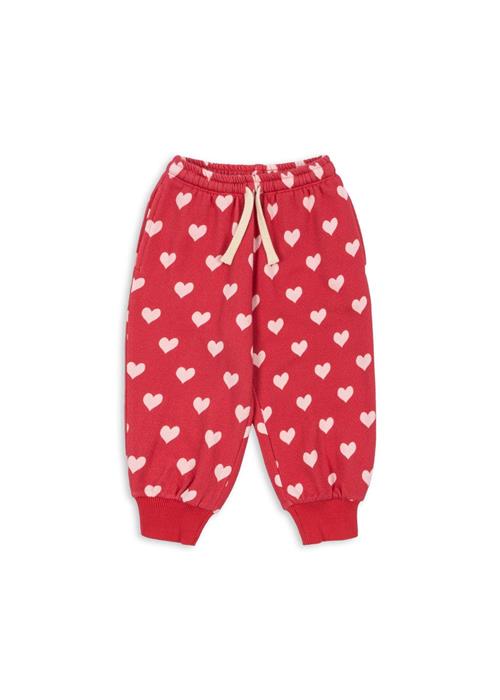 Konges Sløjd Loupy Lou Joggingbukser Amour Jazzy  Amour Jazzy 4 Y  Rød  4 år  kvinde