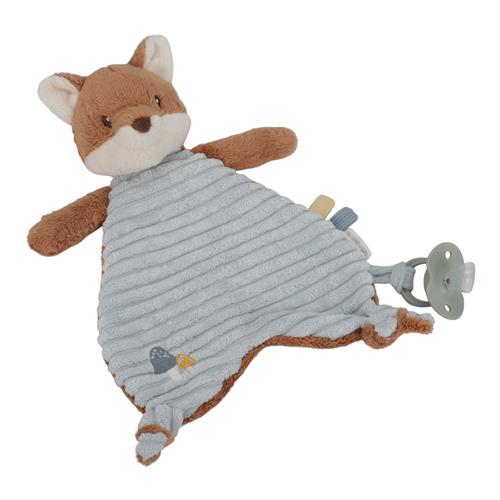 Little Dutch Forest Friends Comfort-tæppe Fox Blue  Blue-One Size  Blå  One Size  unisex