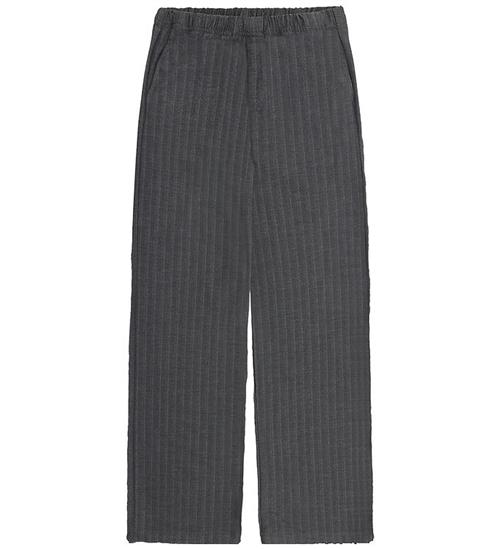 Grunt Bukser - GrLotte - Pin - Dark Grey