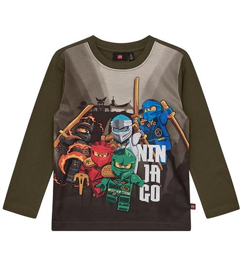 Se LEGOÂ® Wear Ninjago Bluse - LwTaffy - Grøn hos KidsWorld
