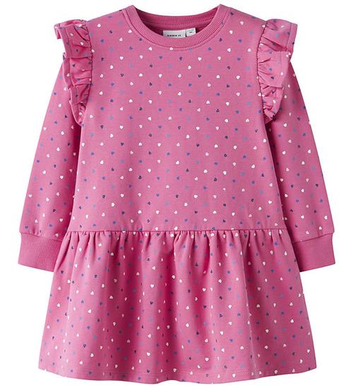 Name It Sweatkjole - NmfOeana - Pink Power