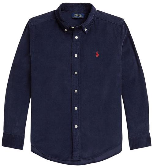 Polo Ralph Lauren Skjorte - Fløjl - Newport Navy