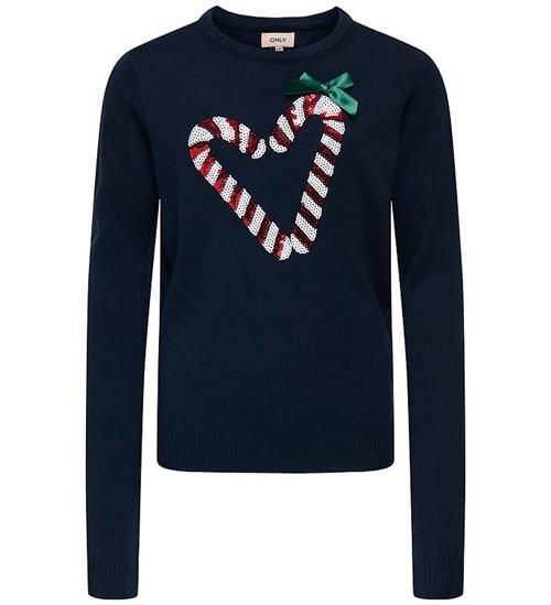 Kids Only Bluse - Strik - KogXmas - Naval Academy/Candy Heart