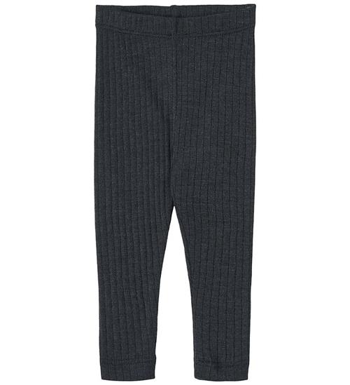 Wheat Leggings - Uld/Silke - Rib - Agi - Navy