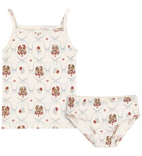 Konges Sløjd Undertøj - Rib - Minnie - Puppy m. Hulmønster