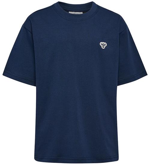 Hummel T-shirt - hmlJR - Dress Blues