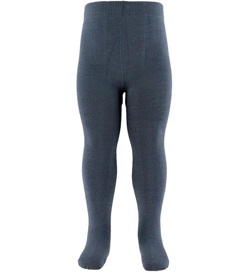 Name It Strømpebukser - Uld/Bomuld - NbmWak - Ombre Blue