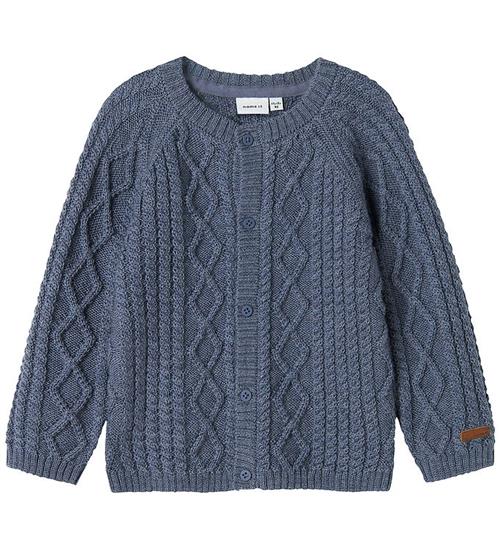 Name It Cardigan - Uld - Strik - NmmWrilla - Folkstone Gray