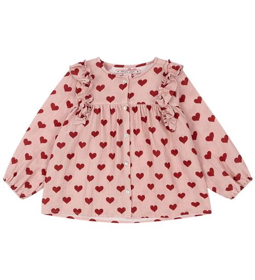 Konges Sløjd Skjorte - Musselin - Coco Frill - Amour Mellow