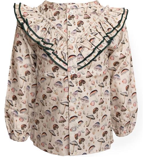 Hanevild Skjorte - Mushroom - Rainy